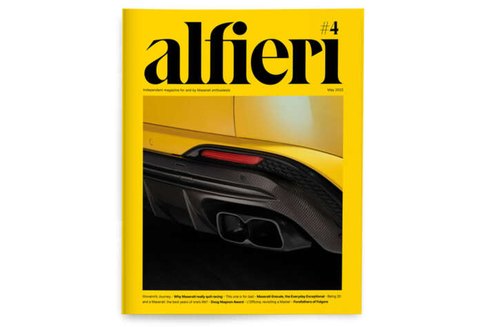 Alfieri magazine edition #4 - limited availability -  a single copy