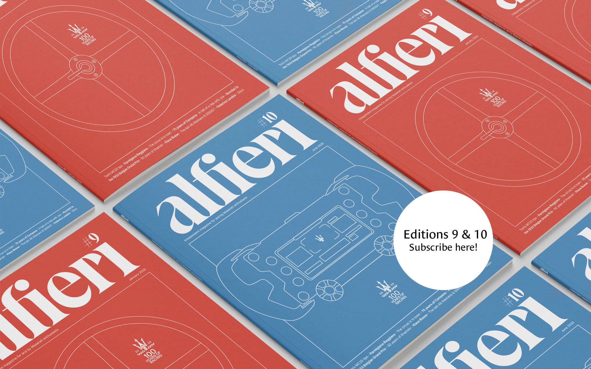 Mockup alfieri 100 racing HP 2